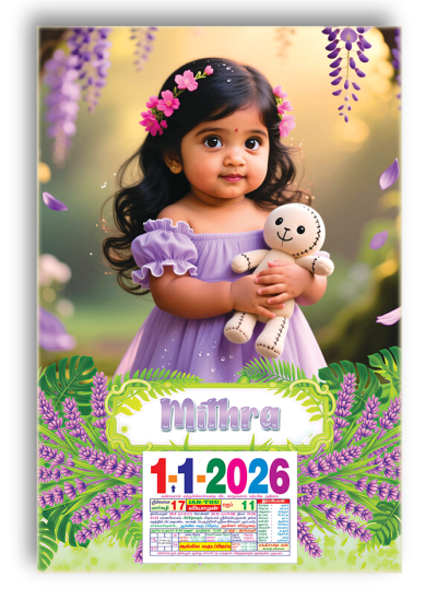 Personalized Daily Calendar - 1