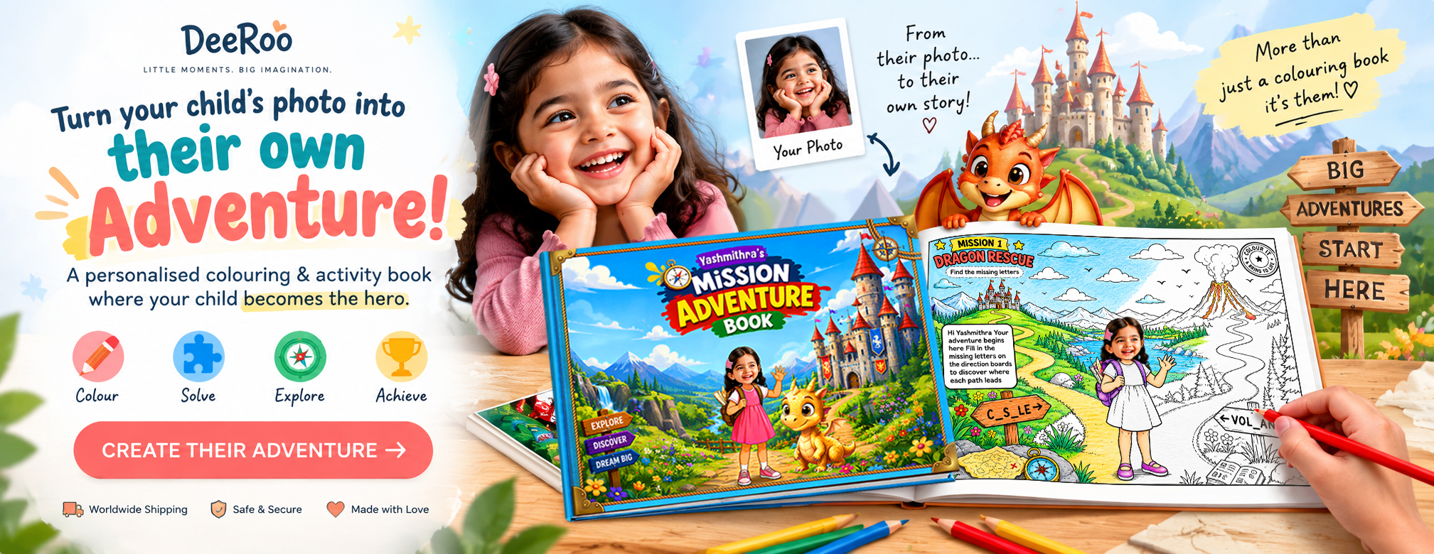 colour book banner